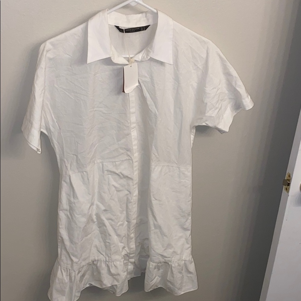 Zara shirt dress